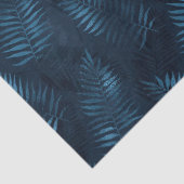 Design der Blue und Gold Leopard Serie 12 Seidenpapier (Detail)