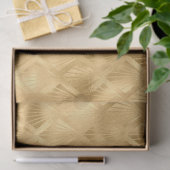 Design der Blue und Gold Leopard Serie 13 Seidenpapier (Geschenk)