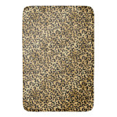 Design der Blue und Gold Leopard Serie 2 Badematte (Vorderseite Vertikal)