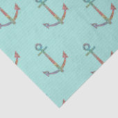 Design der Blue und Gold Nautical Series 10 Seidenpapier (Ausschnitt)