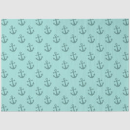 Design der Blue und Gold Nautical Series 13 Seidenpapier