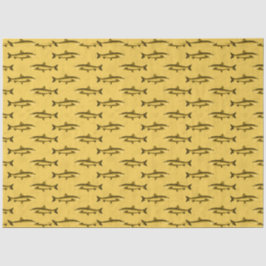 Design der Blue und Gold Nautical Series 16 Seidenpapier