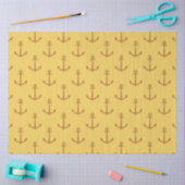 Design der Blue und Gold Nautical Series 8 Seidenpapier (Basteln)