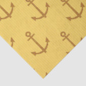 Design der Blue und Gold Nautical Series 8 Seidenpapier (Ausschnitt)