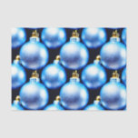 Design der Blue und Silver Christmas Bulb Series 2 Seidenpapier<br><div class="desc">Die Blue und Silver Christmas Bulb Serie Design ~ perfekt für Entdeckungsreise oder ein Geschenk zu schmücken. Weitere Gewebspapiere finden Sie im Tissue Store in vielen Farben https://www.zazzle.com/store/tissue_paper_store/products</div>