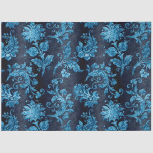 Design der Blue Velvet-Serie 4 Seidenpapier