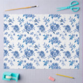 Design der Blue Watercolor-Serie 6 Seidenpapier (Basteln)