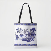 Design der Blue Willow China Tasche (Vorderseite)