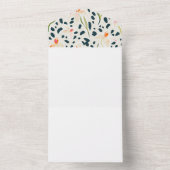 Design der Blume - Einladung erstellen (Innen Boden)