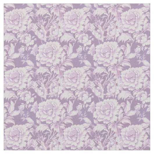 Design der Blume Weiß/violett Stoff (Nahaufnahme)