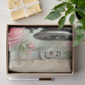 Design der Blumennähmaschine Nr. 8 Seidenpapier (Geschenk)