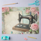 Design der Blumennähmaschine Nr. 8 Seidenpapier (Basteln)