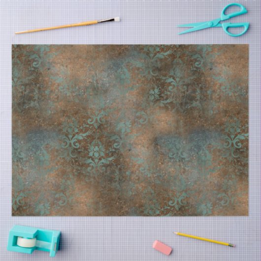 Design der Boho Skull-Serie 11 Seidenpapier (Basteln)