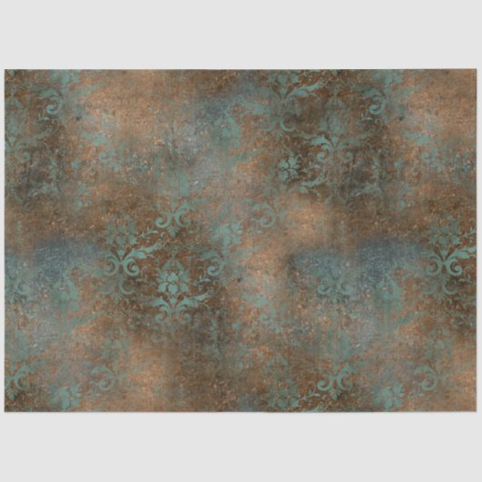 Design der Boho Skull-Serie 11 Seidenpapier (Vorderseite)