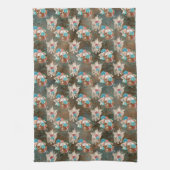 Design der Boho Skull-Serie 13 Geschirrtuch (Vertikal)