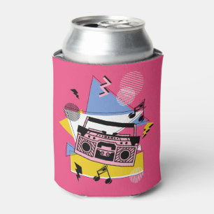 Design der Boombox im Retro-Stil Dosenkühler