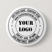 Design der Briefmarke für benutzerdefinierte Logo- Button (Vorderseite)