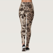 Design der Bronze-Velvet-Serie 1 Leggings (Rückseite)