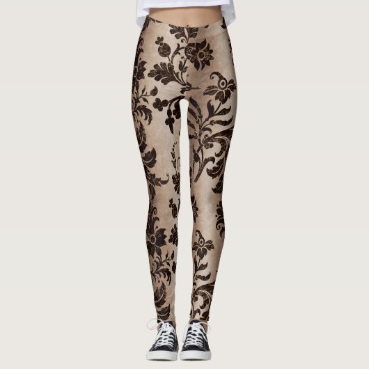 Design der Bronze-Velvet-Serie 1 Leggings (Vorderseite)