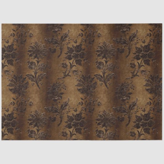 Design der Bronze-Velvet-Serie 8 Seidenpapier (Vorderseite)