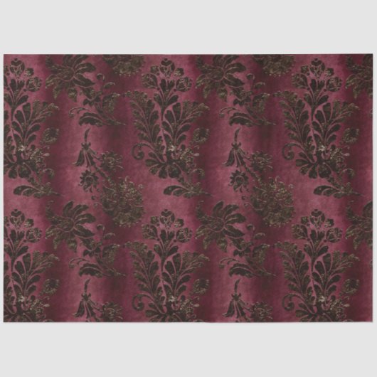 Design der Bronze-Velvet-Serie 9 Seidenpapier (Vorderseite)