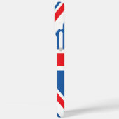 Design der Buchse/Flagge Case-Mate iPhone Hülle (Rückseite / Links)