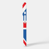 Design der Buchse/Flagge Case-Mate iPhone Hülle (Rückseite / Links)