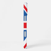 Design der Buchse/Flagge iPhone Hülle (Rechte Seite)