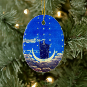 Design der Bühne für Mozarts Oper Magic Flute Keramik Ornament