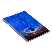 Design der Bühne für Mozarts Oper Magic Flute Notizblock (Rechte Seite)