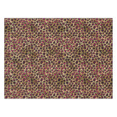 Design der Burgundy- und Gold Leopard-Serie 2 Tischdecke (Vorderseite (Horizontal))