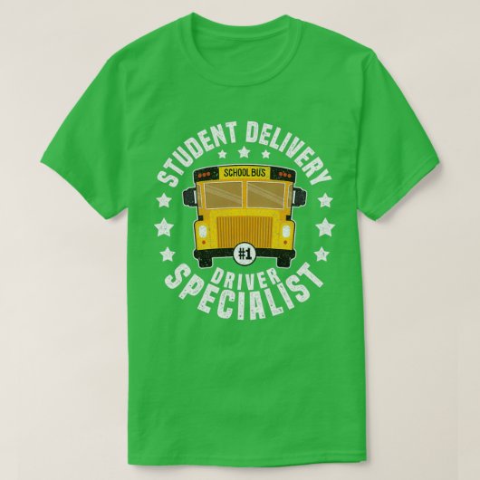 Design der Busfahrer der Busfahrschule für Funny S T-Shirt (Design vorne)