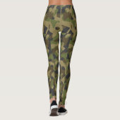 Design der Camouflage Army Leggings (Rückseite)