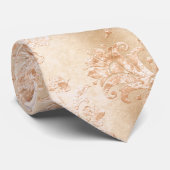 Design der Champagner-Velvet-Serie 1 Krawatte (Gerollt)