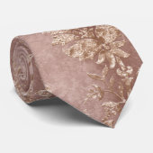 Design der Champagner Velvet Serie 4 Krawatte (Gerollt)