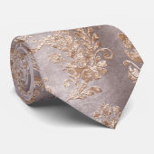 Design der Champagner-Velvet-Serie 6 Krawatte (Gerollt)