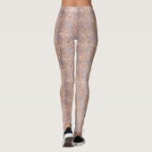 Design der Champagner-Velvet-Serie 6 Leggings (Rückseite)