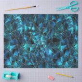 Design der Crystal-Serie um Mitternacht 9 Seidenpapier (Basteln)