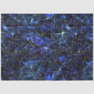 Design der Crystal Series um Mitternacht 4 Seidenpapier