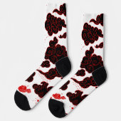 Design der dicken Socken (Linkes Detail)