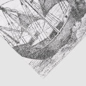 Design der Digital-Karte Schwarz/Weiß 10 Seidenpapier (Detail)