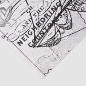 Design der Digital-Karte Schwarz/Weiß 13 Seidenpapier (Detail)