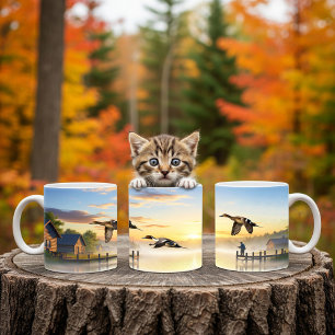 Design der digitalen Tasse für Nördliche Nadelbäum