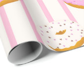 Design der Donut-Serie 3 Geschenkpapier (Rolleneckpunkt)