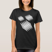 Design der drei geometrischen Quadrate T-Shirt (Vorderseite)