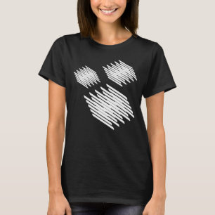 Design der drei geometrischen Quadrate T-Shirt