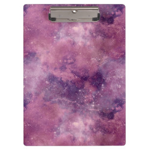 Design der Dusk Rose Galaxy Serie 1 Klemmbrett