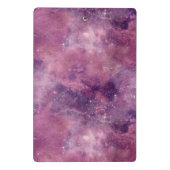 Design der Dusk Rose Galaxy Serie 1  Mini Klemmbrett (Rückseite)