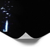 Design der dynamischen Farbexplosion Poster (Ecke)