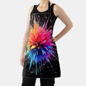 Design der dynamischen Farbexplosion Schürze (InSitu)